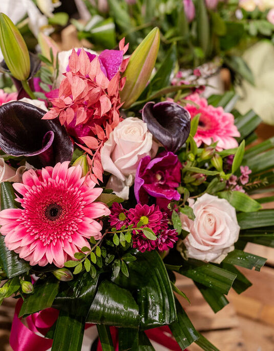 Beaux bouquets de fleurs chez David's Hof à Bruxelles